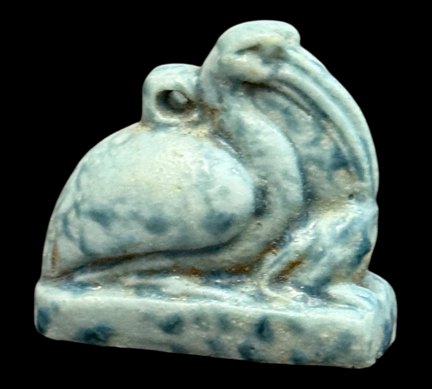 Amulet posvátného čápa – Symbol dlouhověkosti a moudrosti - Handmade Replica