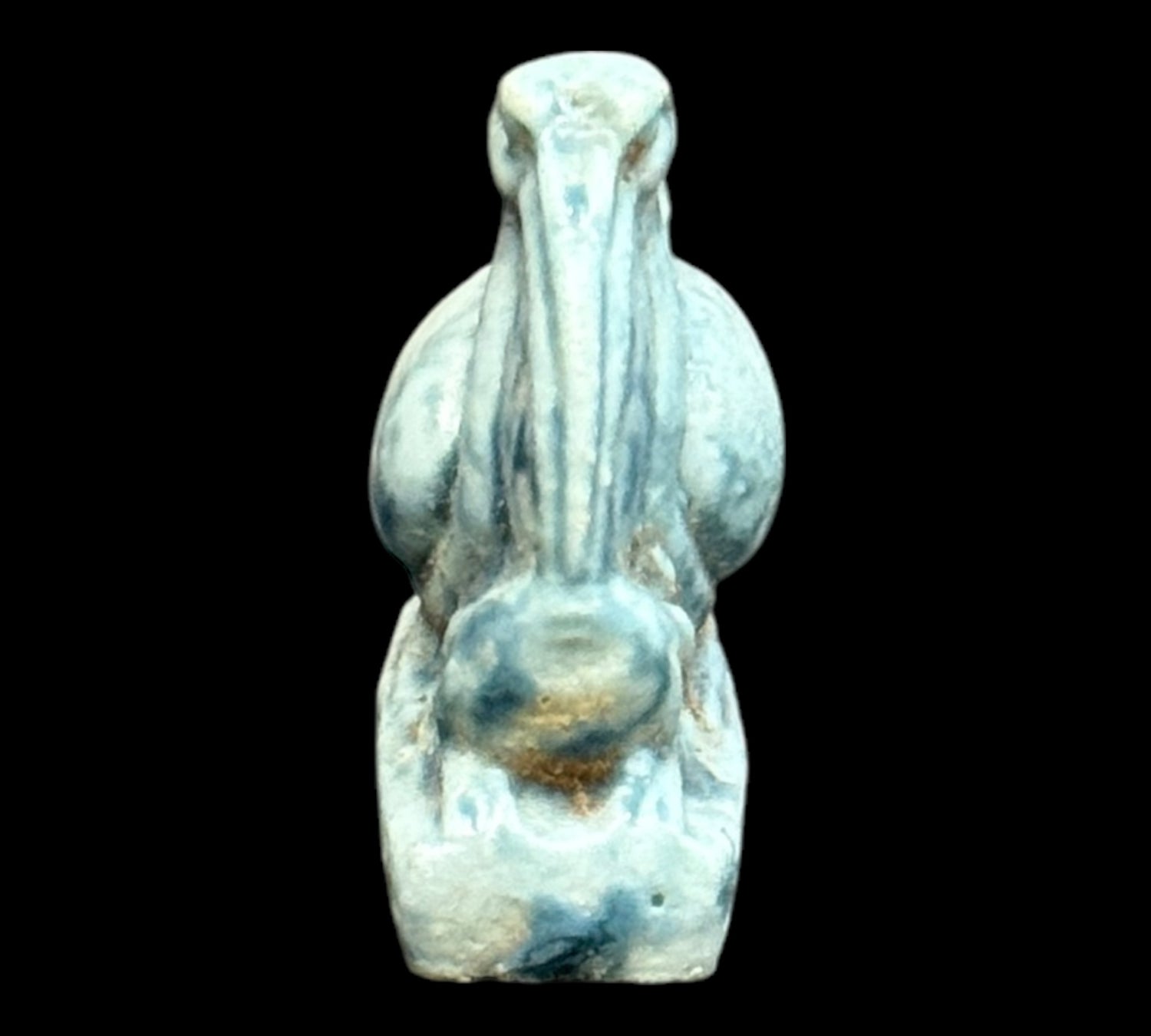 Amulet posvátného čápa – Symbol dlouhověkosti a moudrosti - Handmade Replica